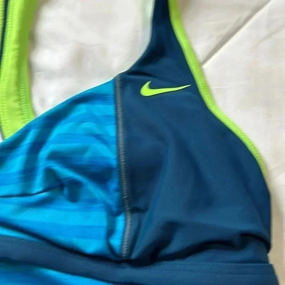 Nike Blue swimsuit tankini top size 10 - Picture 2 of 5